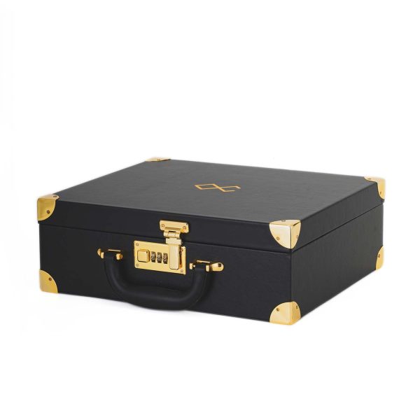 БДСМ-набор LOCKINK Moonlight Treasure Chest, коричневый, натуральная кожа