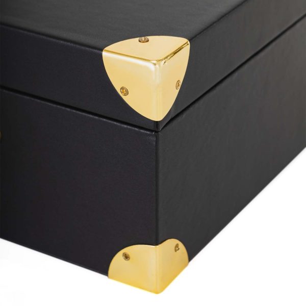 БДСМ-набор LOCKINK Moonlight Treasure Chest, коричневый, натуральная кожа