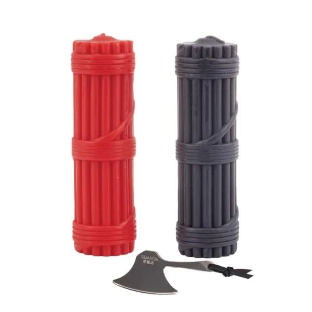 БДСМ-свечи LOCKINK SEVANDA Fetish Drip Candles Set, 2 шт, низкотемпературные, скребок в комплекте