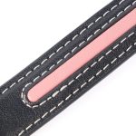 Нашийник з повідцем LOCKINK SEVANDA Love Heart Butterfly Leather Collar Set, чорно- з бантом