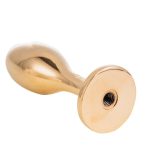 Металлическая анальная пробка с меховым хвостом LOCKINK SEVANDA Fox-Tail Anal Rose-shape Plug