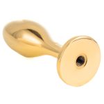 Металлическая анальная пробка — кроличий хвост LOCKINK SEVANDA Bunny-Tail Anal Rose-shape Plug