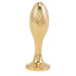 Металлическая анальная пробка — кроличий хвост LOCKINK SEVANDA Bunny-Tail Anal Pear-shape Plug