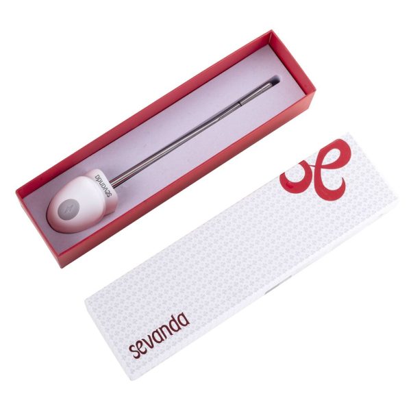 Уретральний зонд LOCKINK SEVANDA Vibrating & E-stim Metal Urethral Sounding