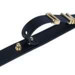 Нашийник LOCKINK Dark DIY Alphabet Collar, штучна шкіра, букви зі стразами
