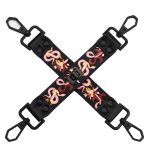 БДСМ-набір LOCKINK The Flowering Serpent Bondage Set, з малюнком у вигляді змій, 7 предметів