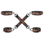 БДСМ-набір LOCKINK The Flowering Serpent Bondage Set, з малюнком у вигляді змій, 7 предметів