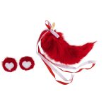 Анальная пробка с хвостом лисицы LOCKINK SEVANDA Vixen Set with Pear-shape Plug