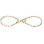 Перлинні наручники та поножі LOCKINK Pearl Handcuffs & Anklecuffs