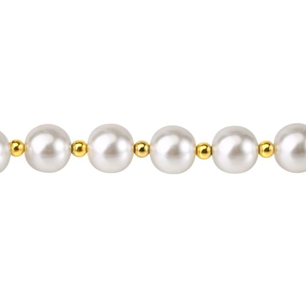 Перлинні наручники та поножі LOCKINK Pearl Handcuffs & Anklecuffs