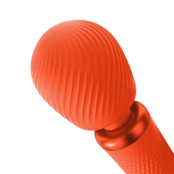 Вибромассажер Fun Factory VIM Vibrating Wand sunrise супермощный и легкий, до 6 часов работы