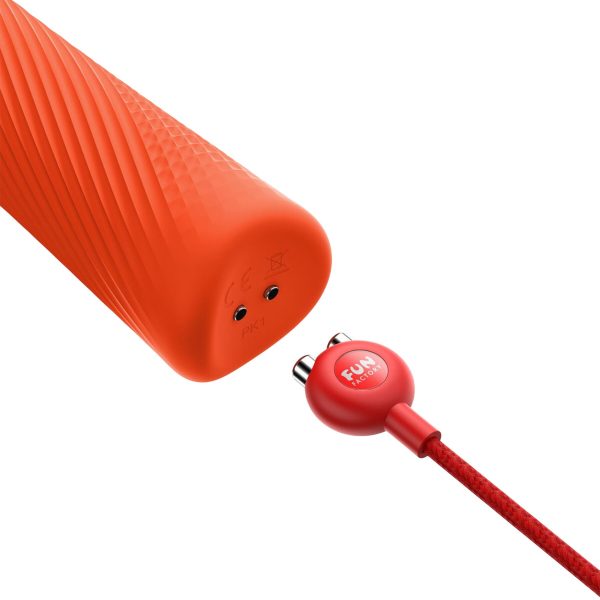 Вибромассажер Fun Factory VIM Vibrating Wand sunrise супермощный и легкий, до 6 часов работы