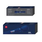 Вибромассажер Fun Factory VIM Vibrating Wand midnight супермощный и легкий, до 6 часов работы