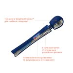 Вибромассажер Fun Factory VIM Vibrating Wand midnight супермощный и легкий, до 6 часов работы