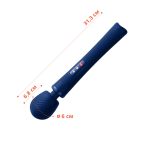 Вибромассажер Fun Factory VIM Vibrating Wand midnight супермощный и легкий, до 6 часов работы
