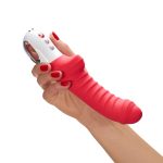 Вібратор для точки G Fun Factory TIGER india ребристий, підходить для анальної стимуляції