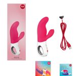 Вібратор-кролик Fun Factory MISS BI 2 незалежні мотори, діаметр 4,2 см