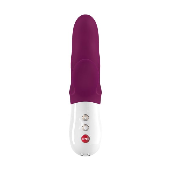 Вібратор-кролик Fun Factory MISS BI grape/ 2 незалежні мотори, діаметр 4,2 см