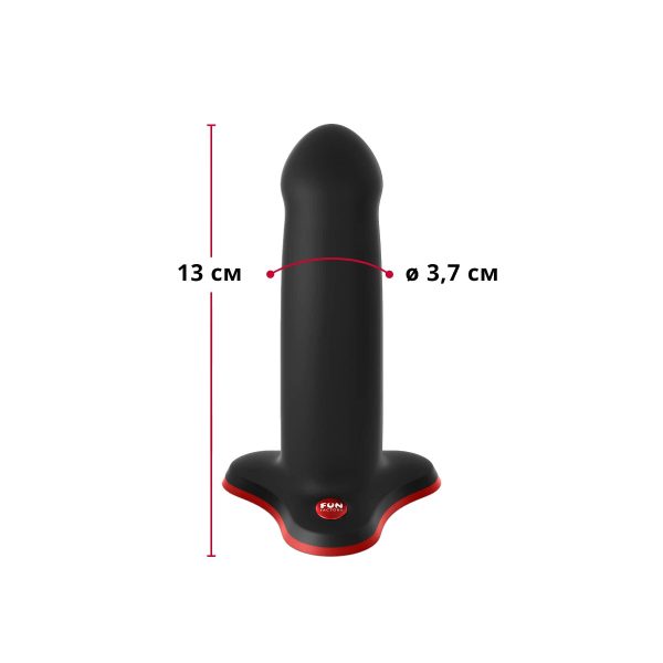 Фаллоимитатор Fun Factory AMOR, розовый, длина 14,6 см, диаметр 3,7 см, изогнутый
