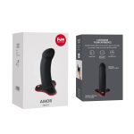 Фаллоимитатор Fun Factory AMOR, розовый, длина 14,6 см, диаметр 3,7 см, изогнутый
