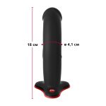 Фаллоимитатор Fun Factory THE BOSS STUB, черный, реалистичная текстура, длина 17,9 см, диаметр 4,1 см