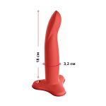 Фаллоимитатор Fun Factory LIMBA FLEX коралловый, гибкий, с эффектом памяти, подходит для точки G