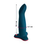 Фаллоимитатор Fun Factory LIMBA FLEX цвет морской волны, гибкий, с эффектом памяти, подходит для точки G