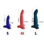 Фаллоимитатор Fun Factory LIMBA FLEX цвет морской волны, гибкий, с эффектом памяти, подходит для точки G