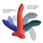 Фаллоимитатор Fun Factory LIMBA FLEX цвет морской волны, гибкий, с эффектом памяти, подходит для точки G