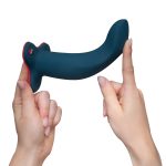 Фаллоимитатор Fun Factory LIMBA FLEX цвет морской волны, гибкий, с эффектом памяти, подходит для точки G