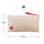 Сумка для секс-игрушек Fun Factory TOYBAG золотистая, на молнии, 25x12 см