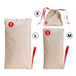 Сумка для секс-игрушек Fun Factory TOYBAG золотистая, на молнии, 25x12 см