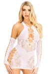 Мінісукня Leg Avenue Mini dress and matching gloves