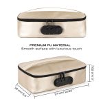 Кейс для игрушек Dorcel DISCREET BOX LUXURY кодовый замок, 27×16×7,62 см