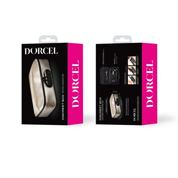 Кейс для игрушек Dorcel DISCREET BOX LUXURY кодовый замок, 27×16×7,62 см
