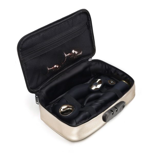 Кейс для игрушек Dorcel DISCREET BOX LUXURY кодовый замок, 27×16×7,62 см