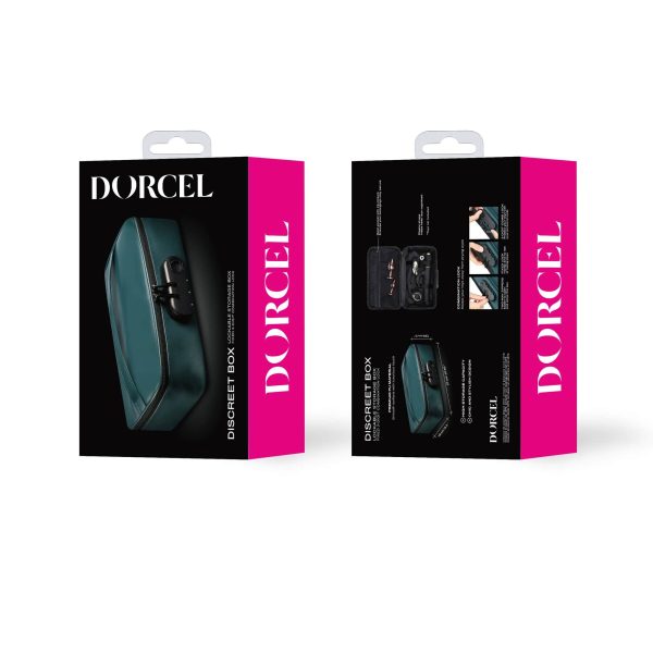 Кейс для игрушек Dorcel DISCREET BOX LUXURY кодовый замок, 27×16×7,62 см