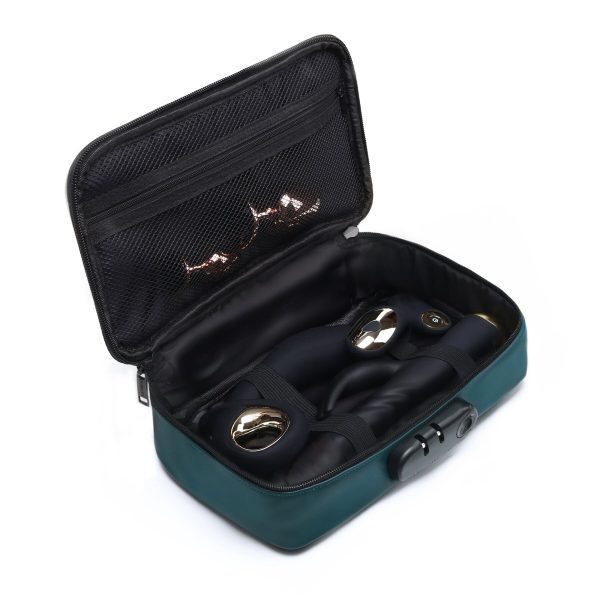 Кейс для игрушек Dorcel DISCREET BOX LUXURY кодовый замок, 27×16×7,62 см