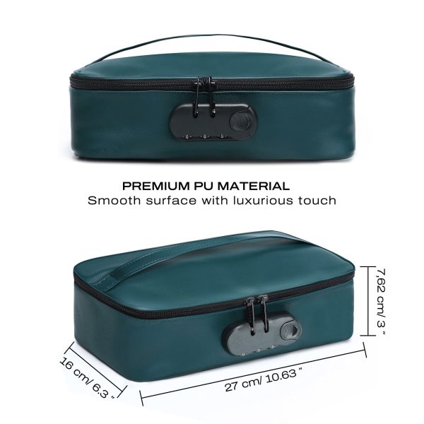 Кейс для игрушек Dorcel DISCREET BOX LUXURY кодовый замок, 27×16×7,62 см