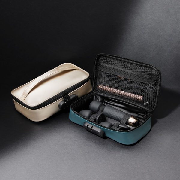 Кейс для игрушек Dorcel DISCREET BOX LUXURY кодовый замок, 27×16×7,62 см
