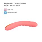 Смарт-вібратор з пульсацією Svakom Ava Neo Peach 15 режимів роботи, водонепроникний