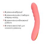 Смарт-вібратор з пульсацією Svakom Ava Neo Peach 15 режимів роботи, водонепроникний