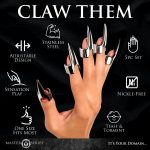 Набор колец с когтями Master Series Five-Piece Sensation Claw Rings