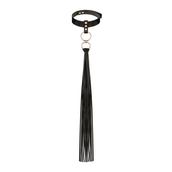 Нашийник с флогером Rosy - Collar with Flogger