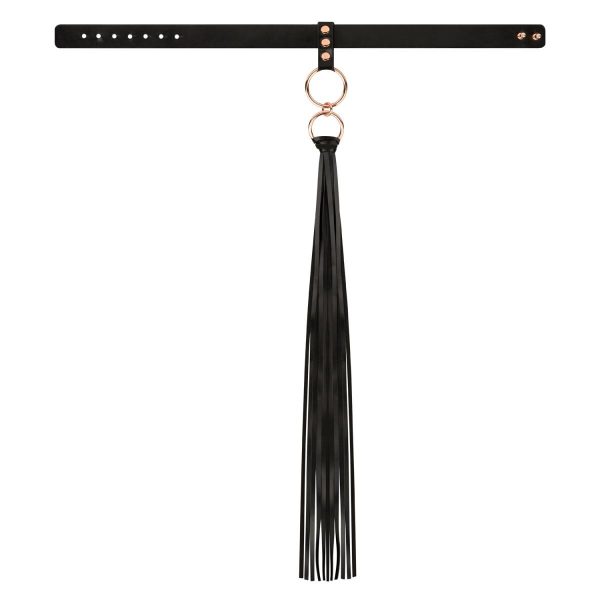 Нашийник с флогером Rosy - Collar with Flogger