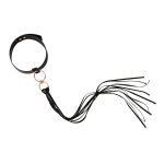 Нашийник с флогером Rosy - Collar with Flogger
