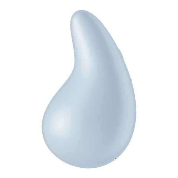 Вібратор для зовнішньої стимуляції Satisfyer Dew Drop 2 мотори, 12 режимів, м’який корпус