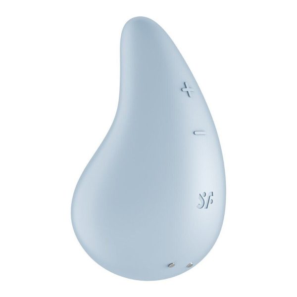 Вібратор для зовнішньої стимуляції Satisfyer Dew Drop 2 мотори, 12 режимів, м’який корпус