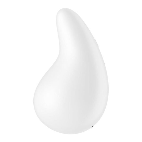 Вібратор для зовнішньої стимуляції Satisfyer Dew Drop 2 мотори, 12 режимів, м’який корпус