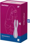 Кліторальний вібратор Satisfyer Threesome 2 3 гнучкі пальчики, 3 мотори
